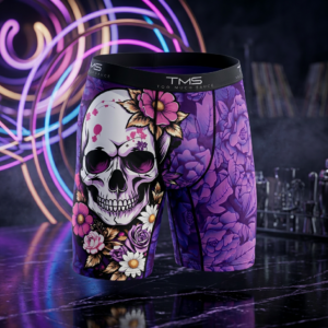 Amethyst Skull Performance Boxer Short